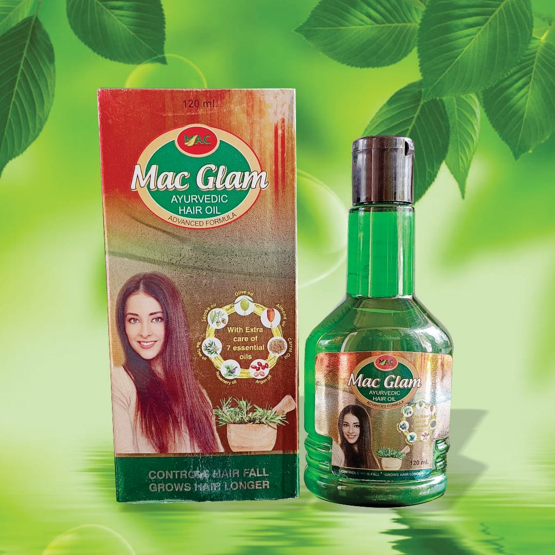 MacGlam Ayurvedic Hair Oil (120ml)